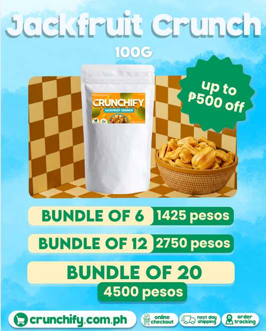 Promo Bundles Jackfruit Crunch 100g