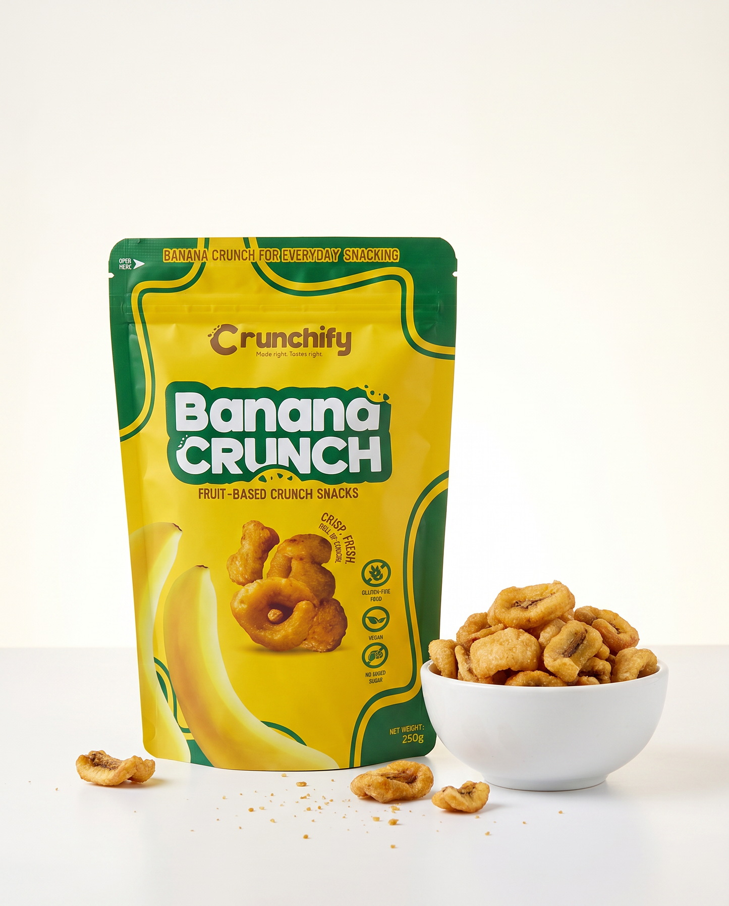 Crunchify Banana Crunch (250g)